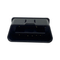 Automobile detector obdii2 black welding plate male and female seat 9pin core for male and female wiring 16 hole plug
