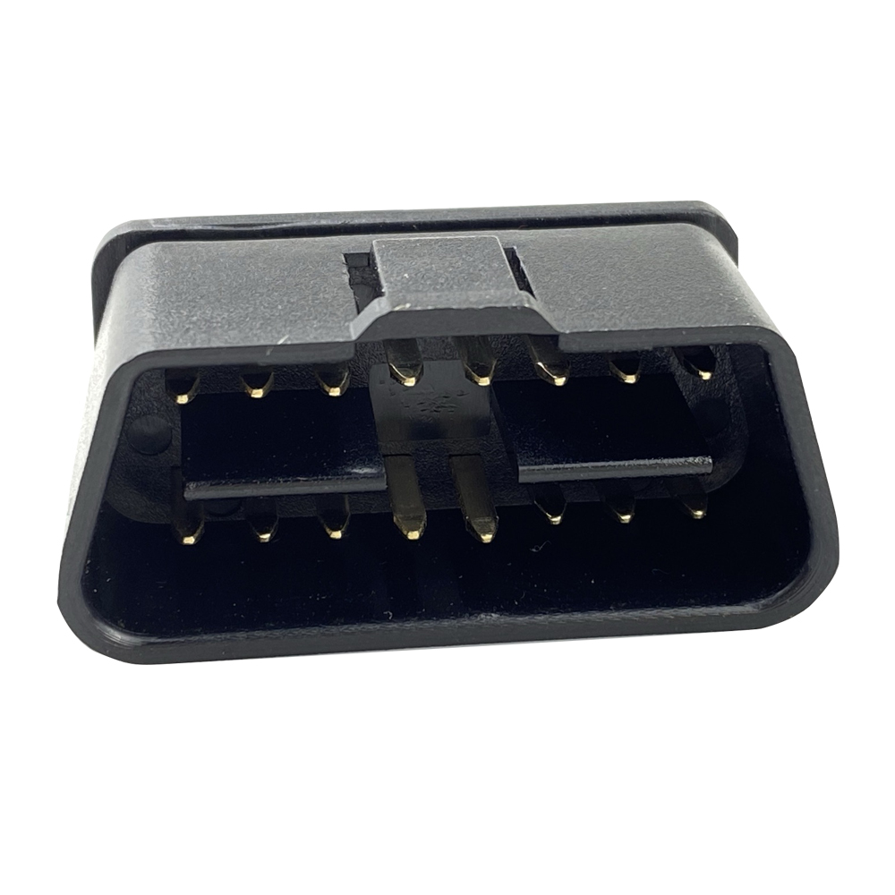 The j1962 16 pin OBD II bus 12V connector is suitable for most cars