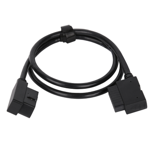 Car Cable 20Pin Circular Connector To 16Pin Female 16 Pin OBD 2 Female Extension Test Cable For Automobile Maintenance Diagnosis