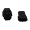 3-hole black 2.2 car connector female waterproof connector car harness sheath with end plug