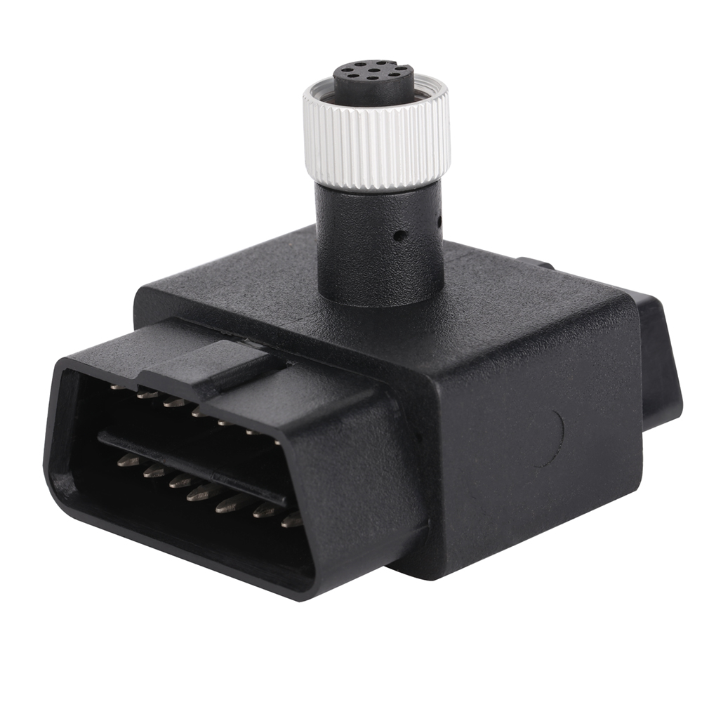 16Pin Male To Female With M12 8PIN Adapter M12 8 Pin Waterproof Connector OBDII 16 Pin Adapter For OBD2 Diagnostic Scanner Fault