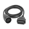 12pin for truck to OBD2 16pin heavy truck patch cord