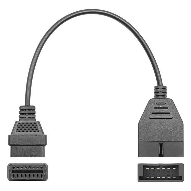 OBD2 16Pin Connector patch cord is suitable for general GM 12PIN patch cord with stable supply