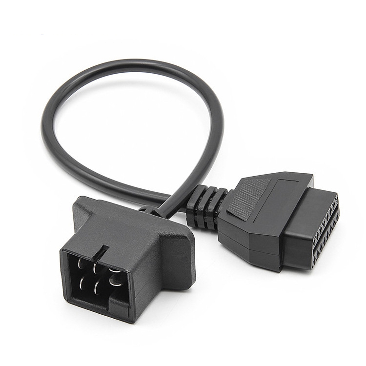The 6PIN TO 16PIN OBD2 car transfer line is suitable for old American cars
