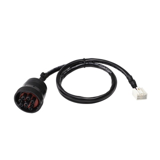 J1939 9Pin Male To 12Pin Housing J1939 Connector BUS GPS Cable For Transport Equipment By Telematics, Fleet Management Or Truck