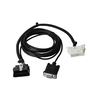 OBDII 16Pin Male To Female Y Cable With DB9P OBD2 To DB15Test Cable For VGA Interface Diagnostic DIY programming