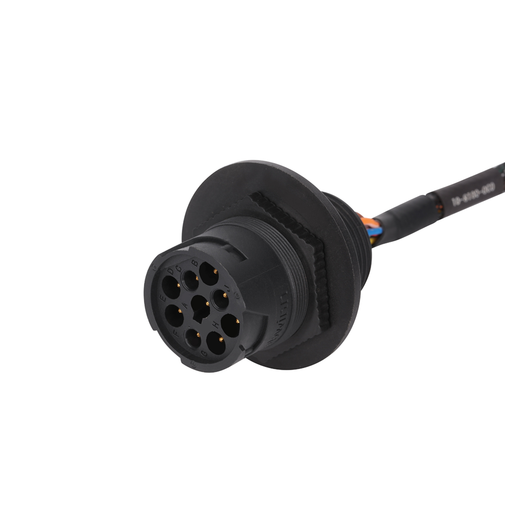 Universal J1939-9Pin ELD cable with Brackets