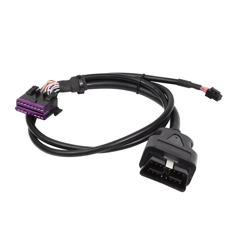 16Pin Male To Molex 6P With VW Connector OBD OBD2 Male Female Y Cable For OBD2 Diagnostic Scanner Fault Code Reader